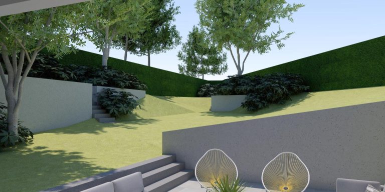 Tuinontwerp 3D tekenen advies ontwerp